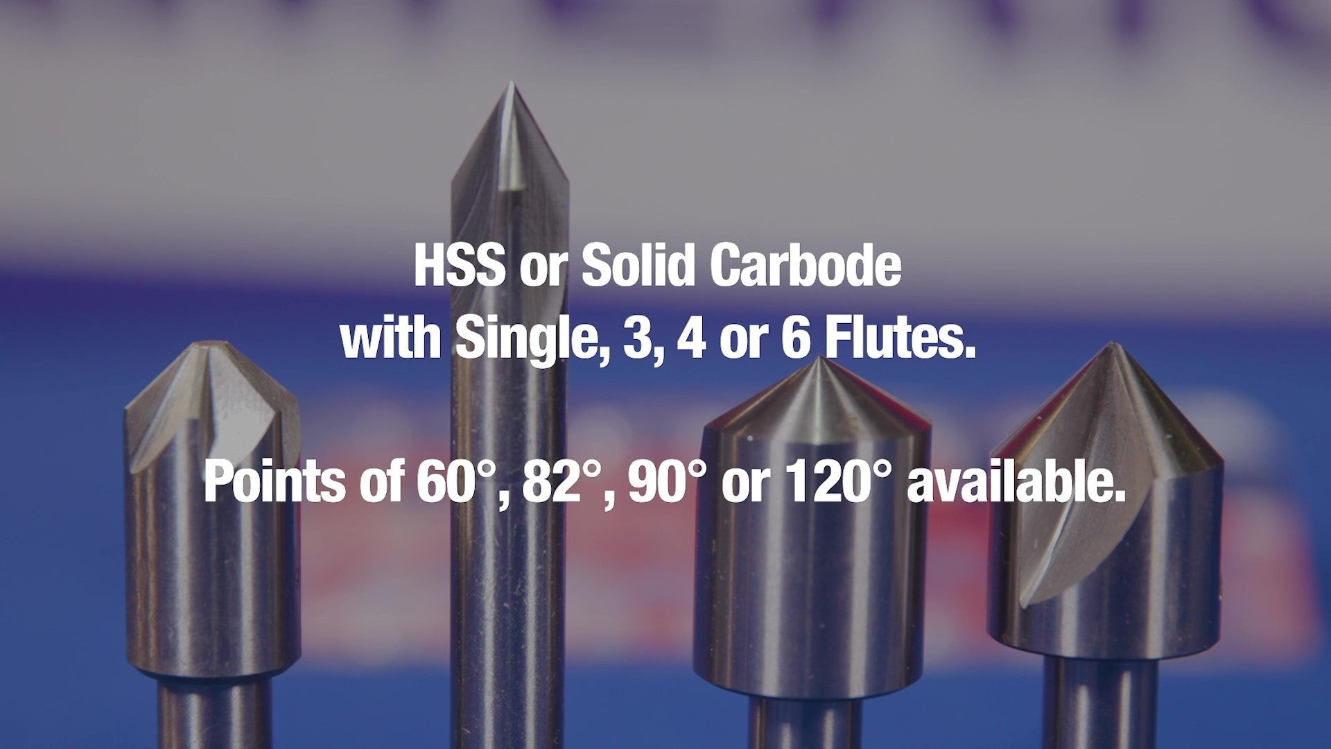 1-1/2"-60 HSS Single Flute Countersink