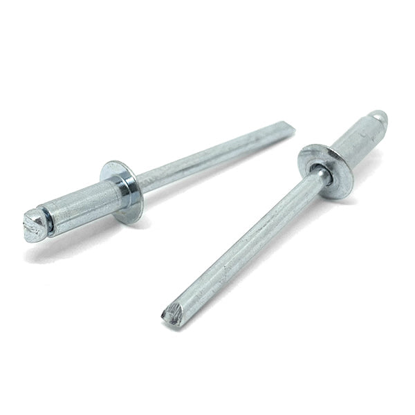 3/32" Dia 1/8"-1/4" (34)  Grip - Dome Head Blind Rivets Alum/Alum Mandrel