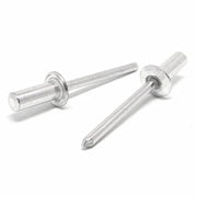 3/16" Dia 3/8" - 1/2" (68) Grip - Closed End Dome Head Blind Rivets Stainless/Stainless Steel Mandrel