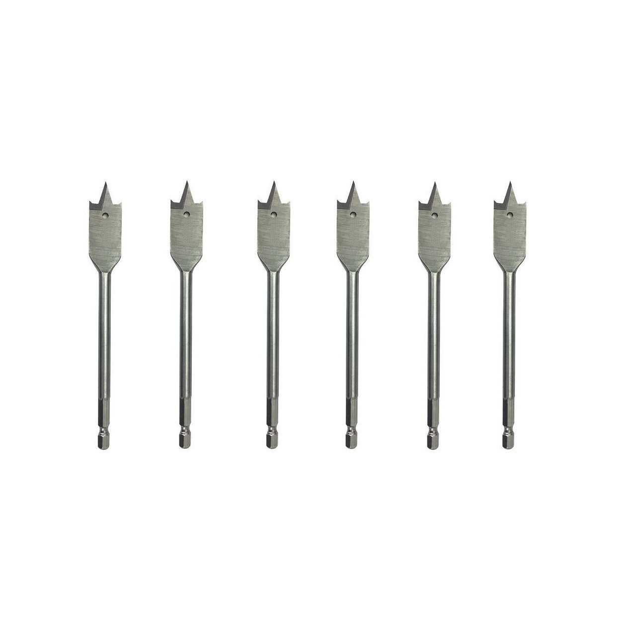 6 Piece 6" Spade Bit Set
