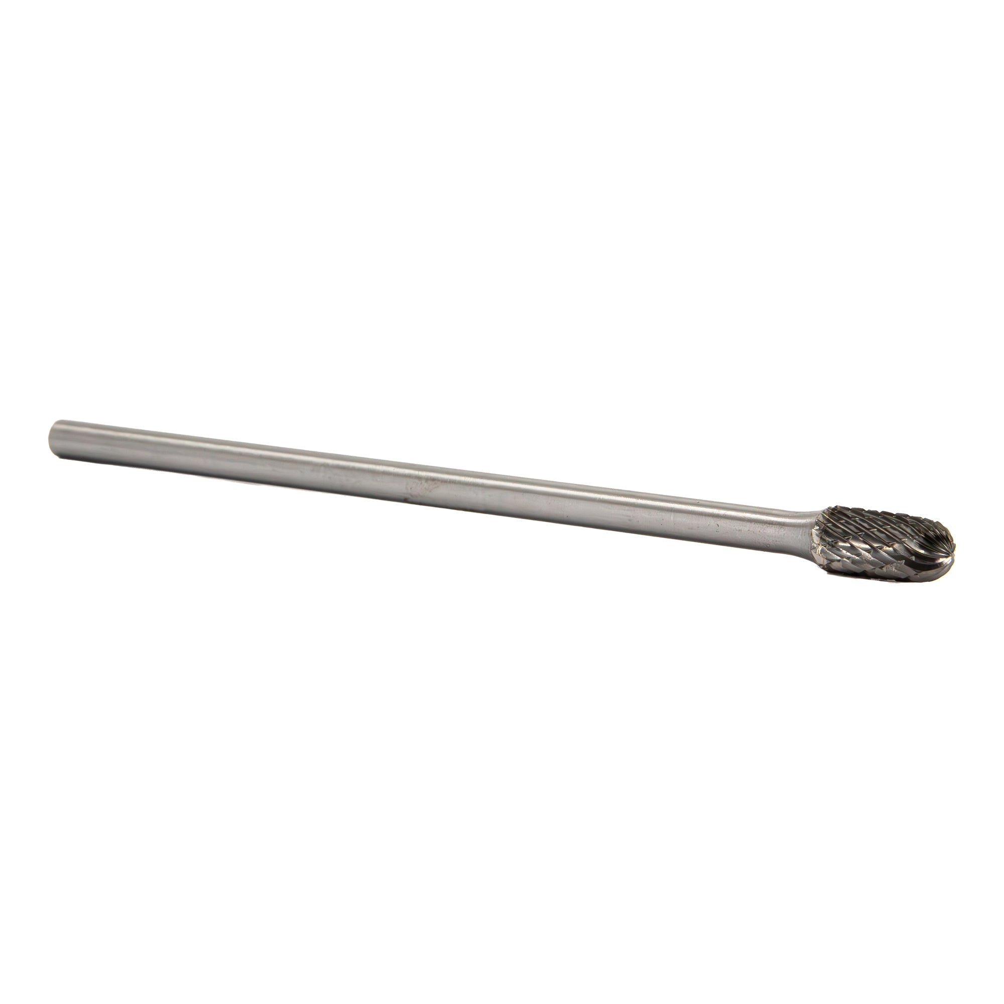 SC-3 3/8" X 3/4" X 6" Long Shank Cylindrical Radius End Carbide Bur 1/4" Shank