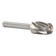 SC-5NF 1/2" X 1" Cylindrical Radius End Carbide Bur 1/4" Shank for Aluminum