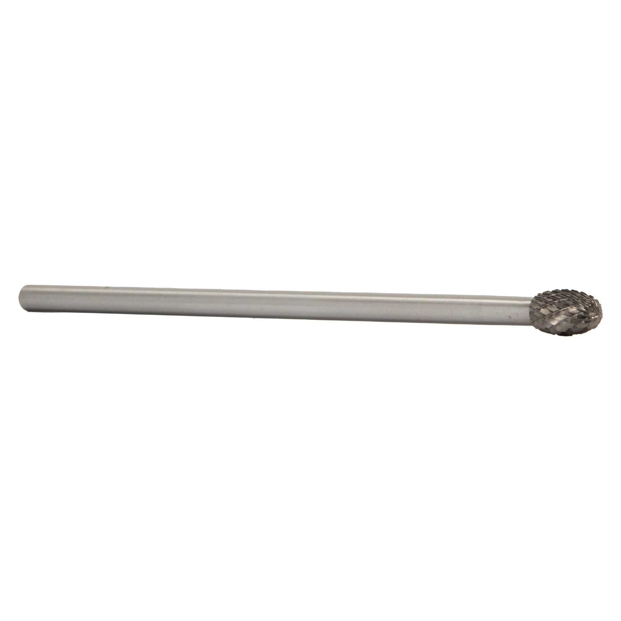 SE-1 1/4" X 3/8" X 6" Long Shank Oval Carbide Bur 1/4" Shank