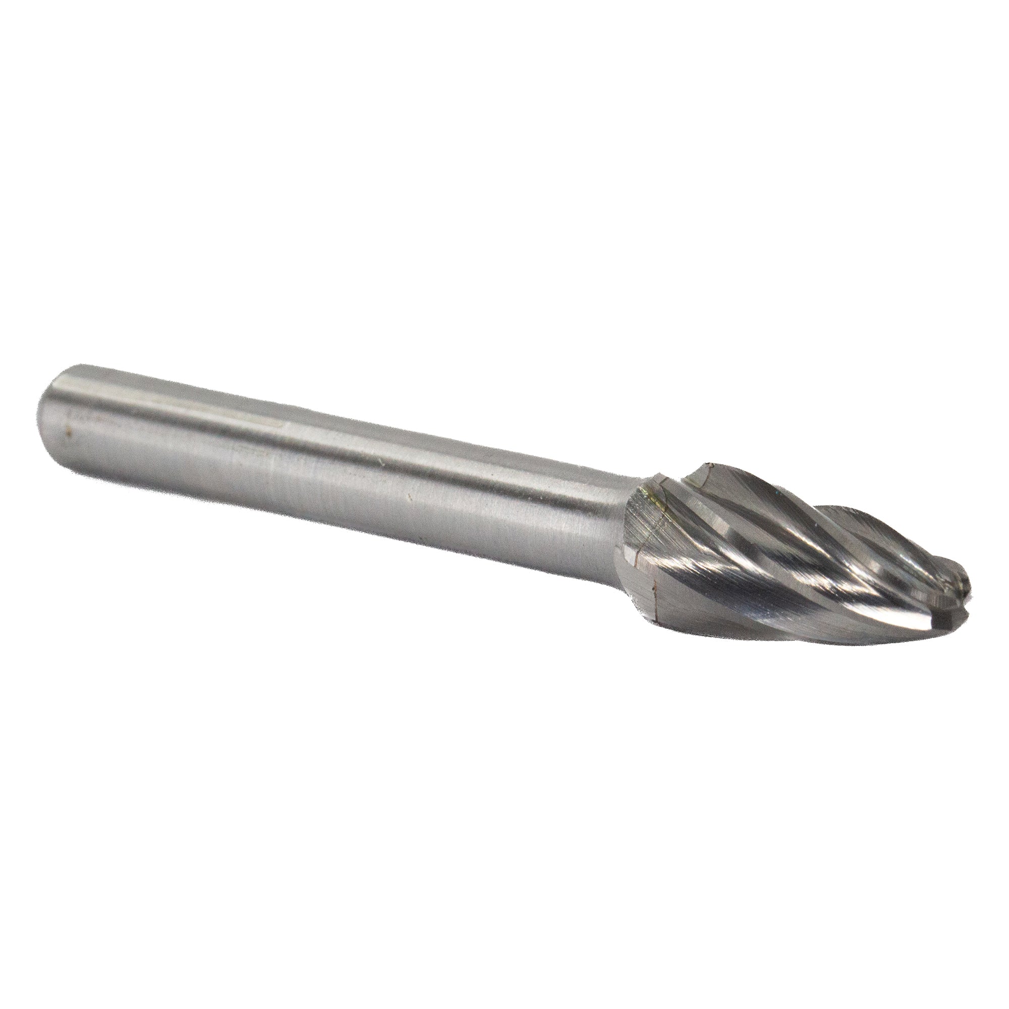 SF-5NF 1/2" X 1" Tree Carbide Bur 1/4" Shank for Aluminum