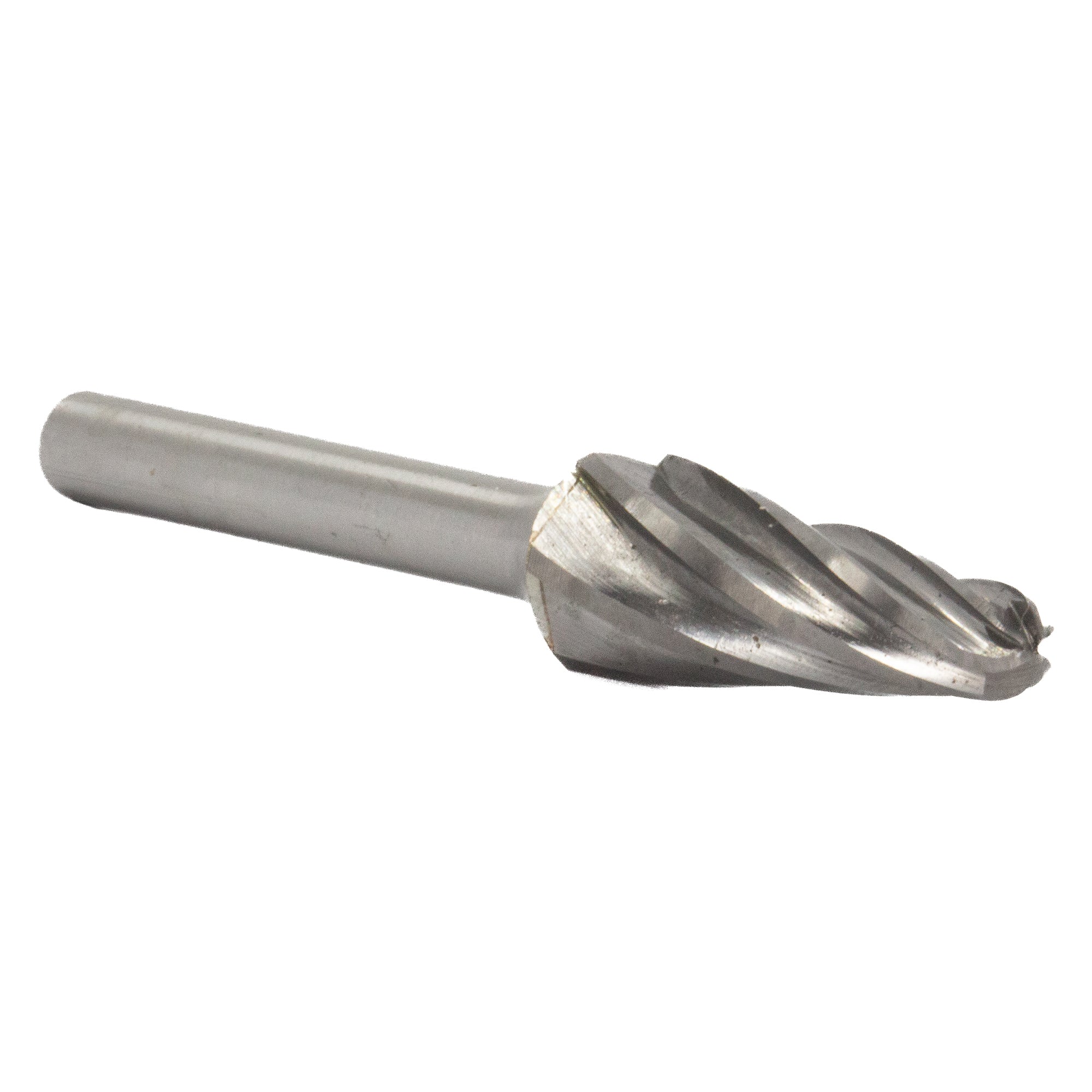 SL-4NF 1/2" X 1-1/8" Cone Carbide Bur 1/4" Shank for Aluminum