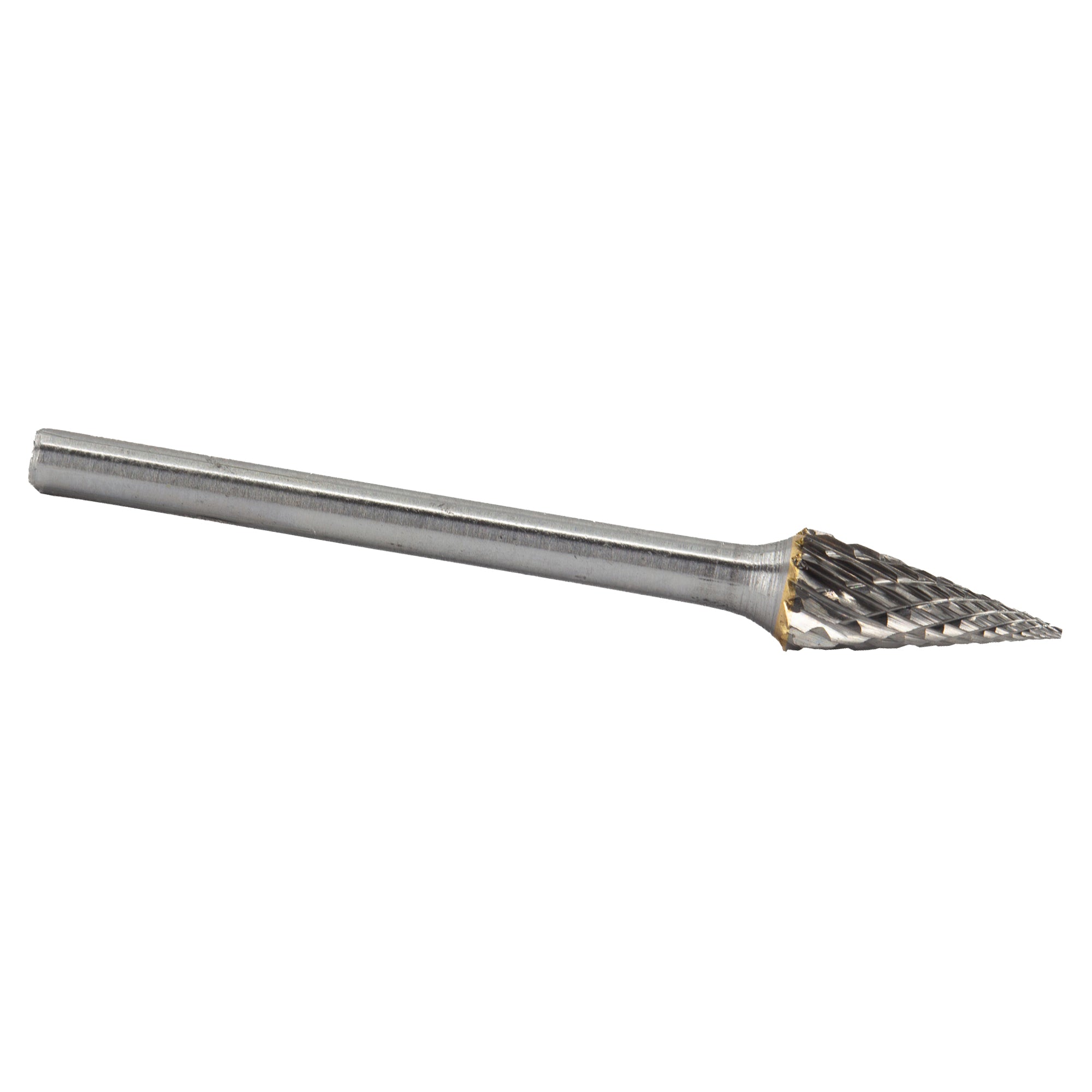 SM-51 1/4" X 1/2" Cone Pointed End Carbide Bur 1/8" Shank