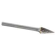SM-42 1/8" X 7/16" Cone Pointed End Carbide Bur 1/8" Shank