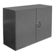 Metal Abrasive Storage Cabinet with Pegboard 6 Dividers and Shelf