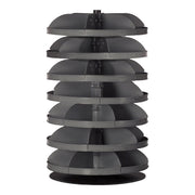 28" Metal Revolving Rotabin with 7 Shelves