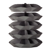 44" Metal Revolving Rotabin with 50 Compartments