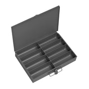 8 Hole Metal Locking Drawer Compartment Box