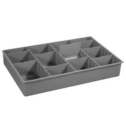 Variable Hole Plastic Compartment Tray Insert