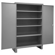 Metal Locking Larger Storage Cabinet with 4 Shelves