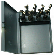 8 Piece Cobalt Drill Bit Set with Reduced 1/2" Shank, 9/16" - 1", DWDCO