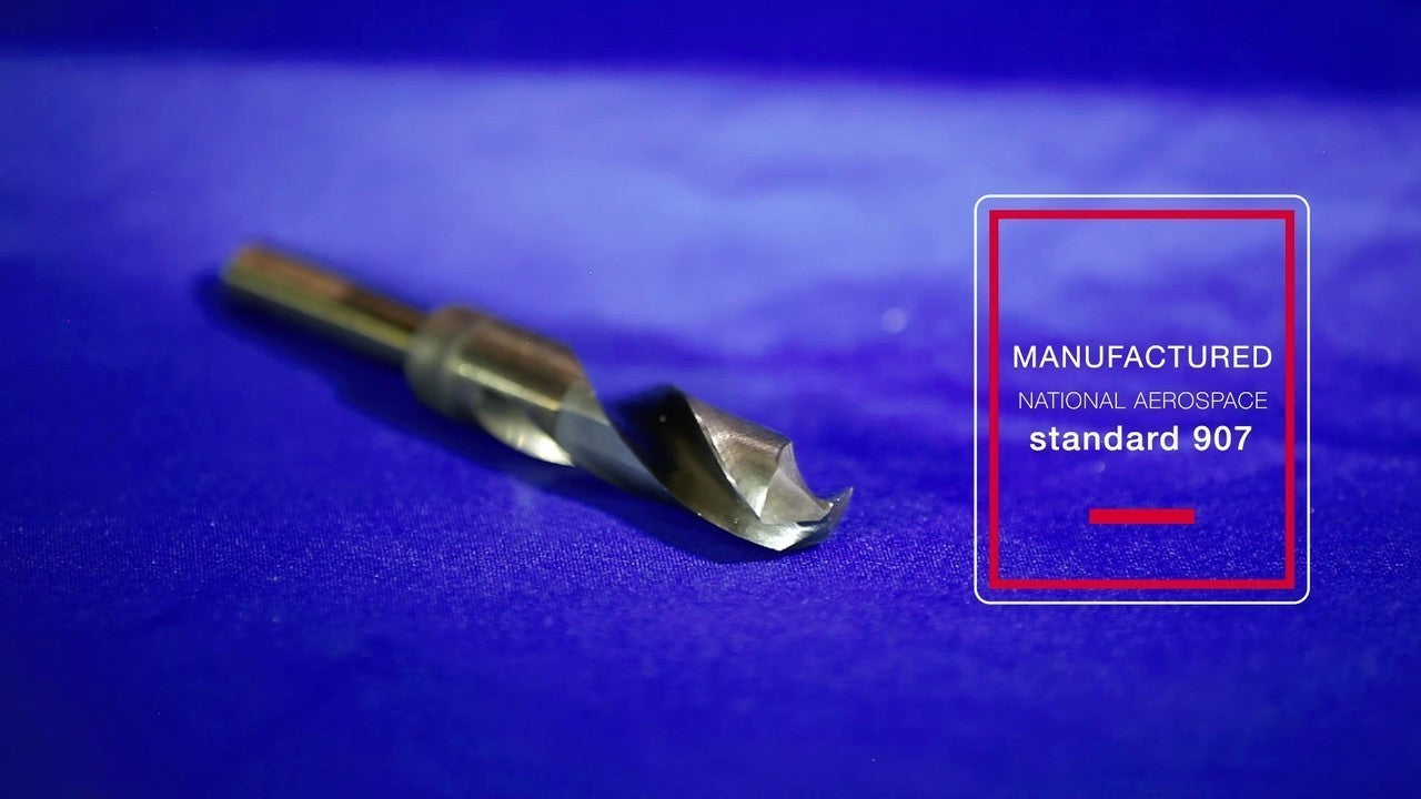 27/64" Cobalt Drill Bit with 3/8" Reduced Shank, D/ACO