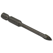 3/16" Carbide Tipped Glass & Tile Drill Bit with Hex Shank