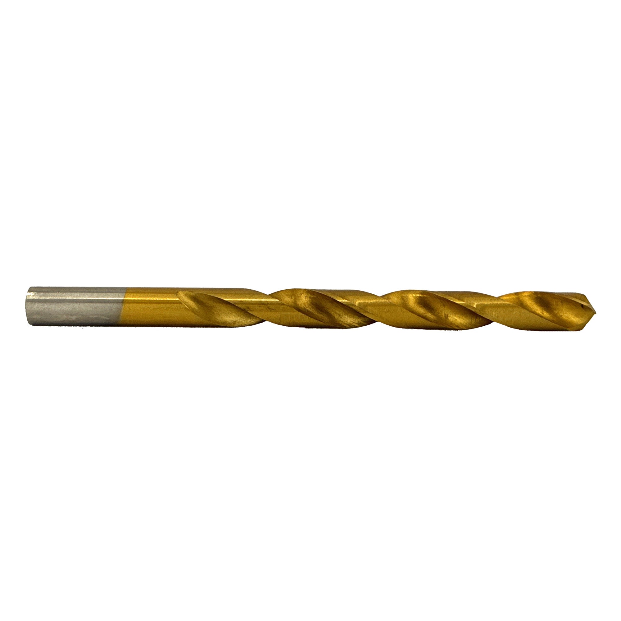 13 Piece Tin Coated Jobber Length Drill Bit Set, 1/16" - 1/4"