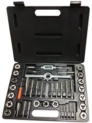 #4-1/2" Carbon Steel Tap and Die Set with Round Die