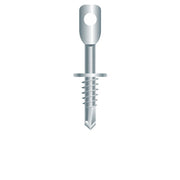#1/4 Eye Lag 1/4 x 2, Self-Drilling, Zinc