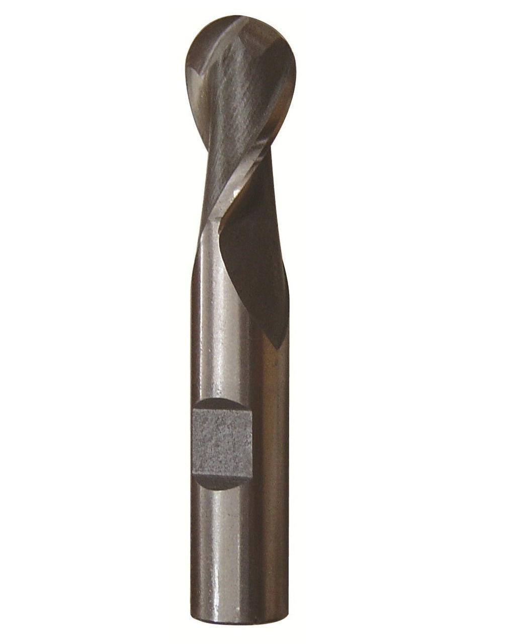 5/16" X 3/8" HSS 2 Flute Single End Ball End Mill