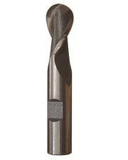 5/16" X 3/8" HSS 2 Flute Single End Ball End Mill