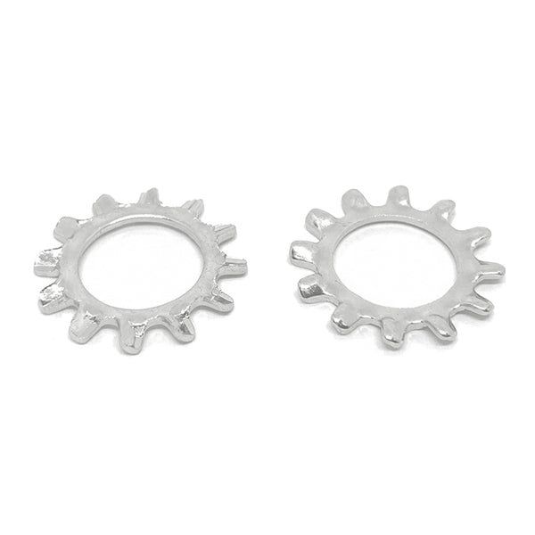 #12 410 Stainless Steel External Tooth Lock Washers
