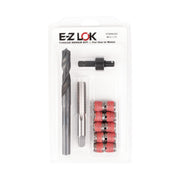 M12-1.75 x M16-2.0 Stainless Steel Solid Wall Threaded Insert W/Red Loctite Standard Repair Kit with Inserts, Drill Bit, Tap, and Install Tool