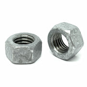 1/4"-20 Grade 2 Finished Hex Nuts Galvanized