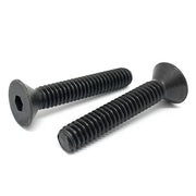 #4-40x1/4" Alloy Flat Socket Head Cap Screws Black Oxide