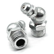 M8-1.0 Zerks Grease Fitting 45 Degree Steel Zinc