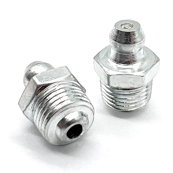 M10-1.0 Zerks Grease Fitting Straight Steel Zinc