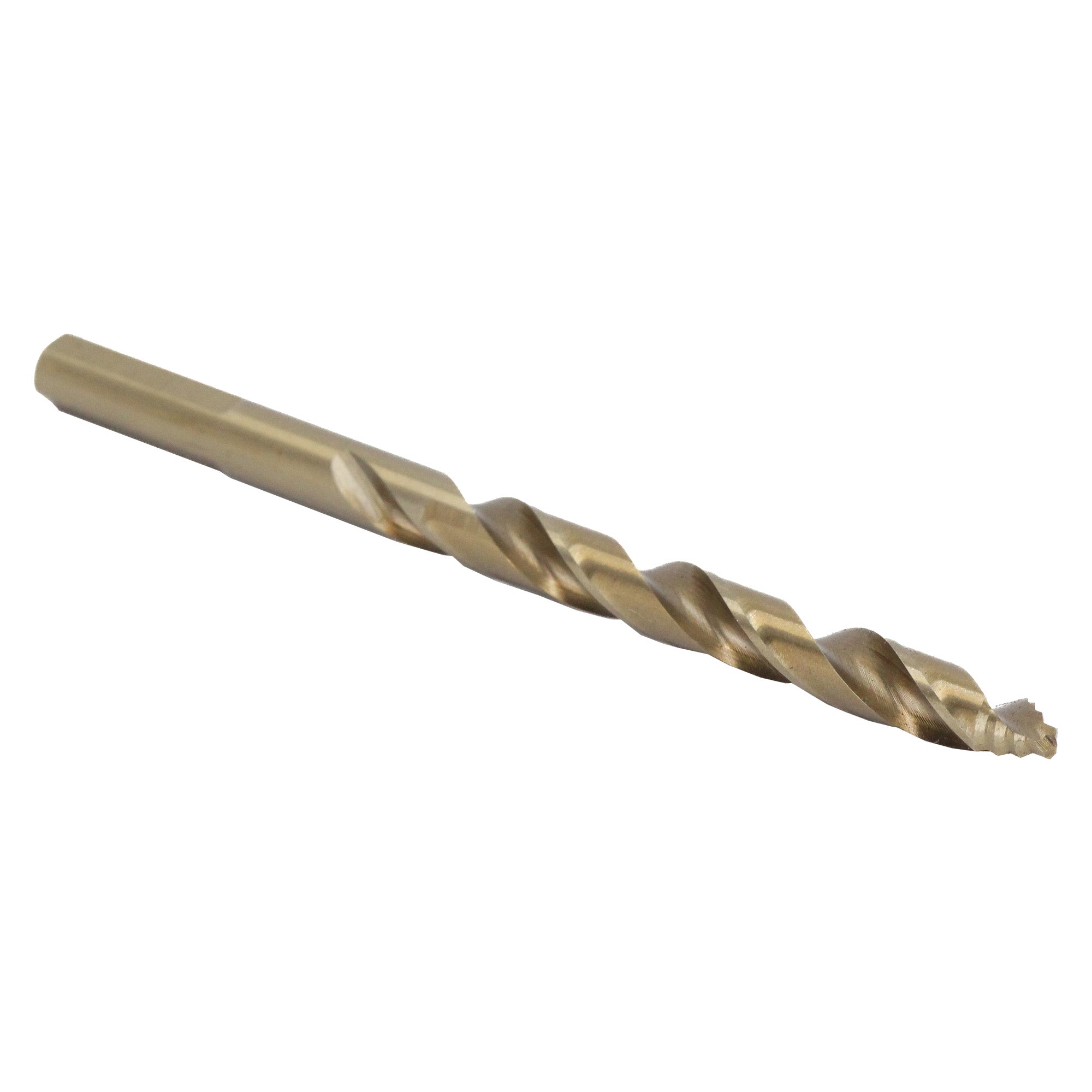 17/64" Stepped Point Cobalt Drill Bit with 3-Flat Shank