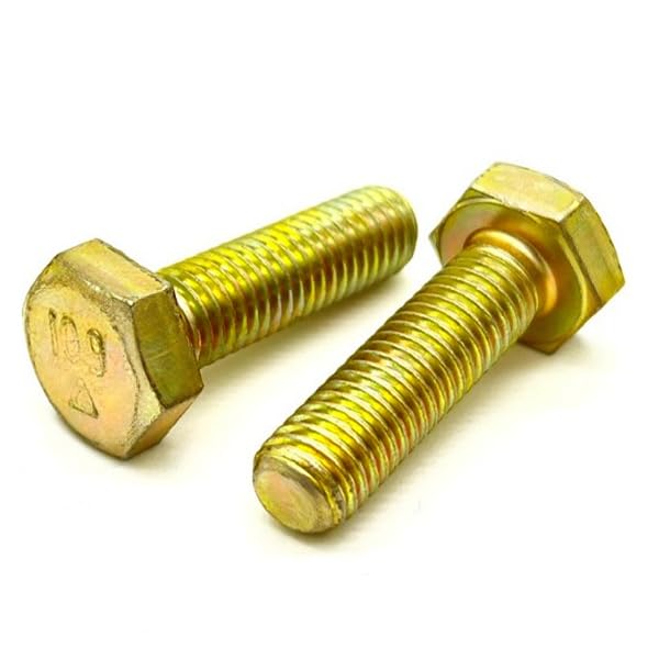 M14-2.00x30 Class 10.9 Hex Cap Screws Zinc Yellow