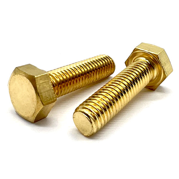 M6-1.0x50 Brass Hex Cap Screws