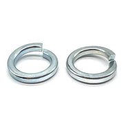 M4 Class 12 High Collar Split Lock Washer Zinc Clear