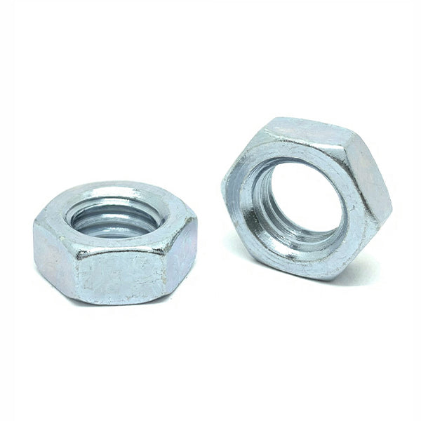 M5-0.8 Class 4 Hex Jam Nuts Zinc