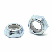 5/8"-11 Grade A Nylon Insert Hex Jam Nuts Zinc
