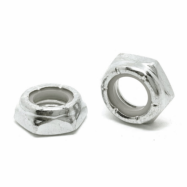 1/4"-28 316 Stainless Steel Nylon Insert Hex Jam Nuts