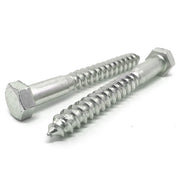 3/8-7x3-1/2" Hex Lag Screws A307 Grade A Zinc