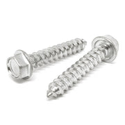 #6-18x3/8" 18-8 Stainless Steel Hex Washer Head Type A Self Tapping Screws