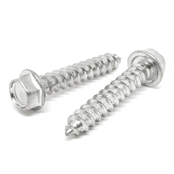 #6-18x3/8" 18-8 Stainless Steel Hex Washer Head Type A Self Tapping Screws