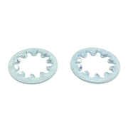 M10 Class 10 Internal Tooth Lock Washers Zinc Clear