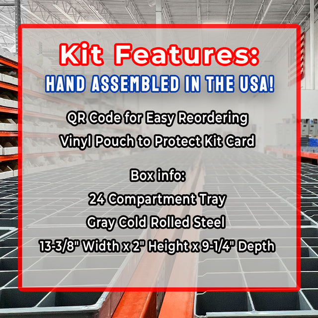 Marine Grade Heat Shrink Terminal Connectors Assortment - 961 Pieces