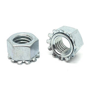 M3-0.5 Class 8 Hex K-Lock Nuts Zinc