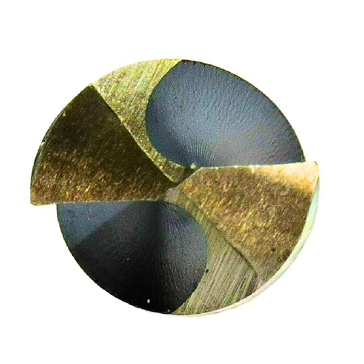 1-15/32" HSS Black & Gold Drill Bit with Reduced 1/2" 3-Flat Shank, Contractor Series