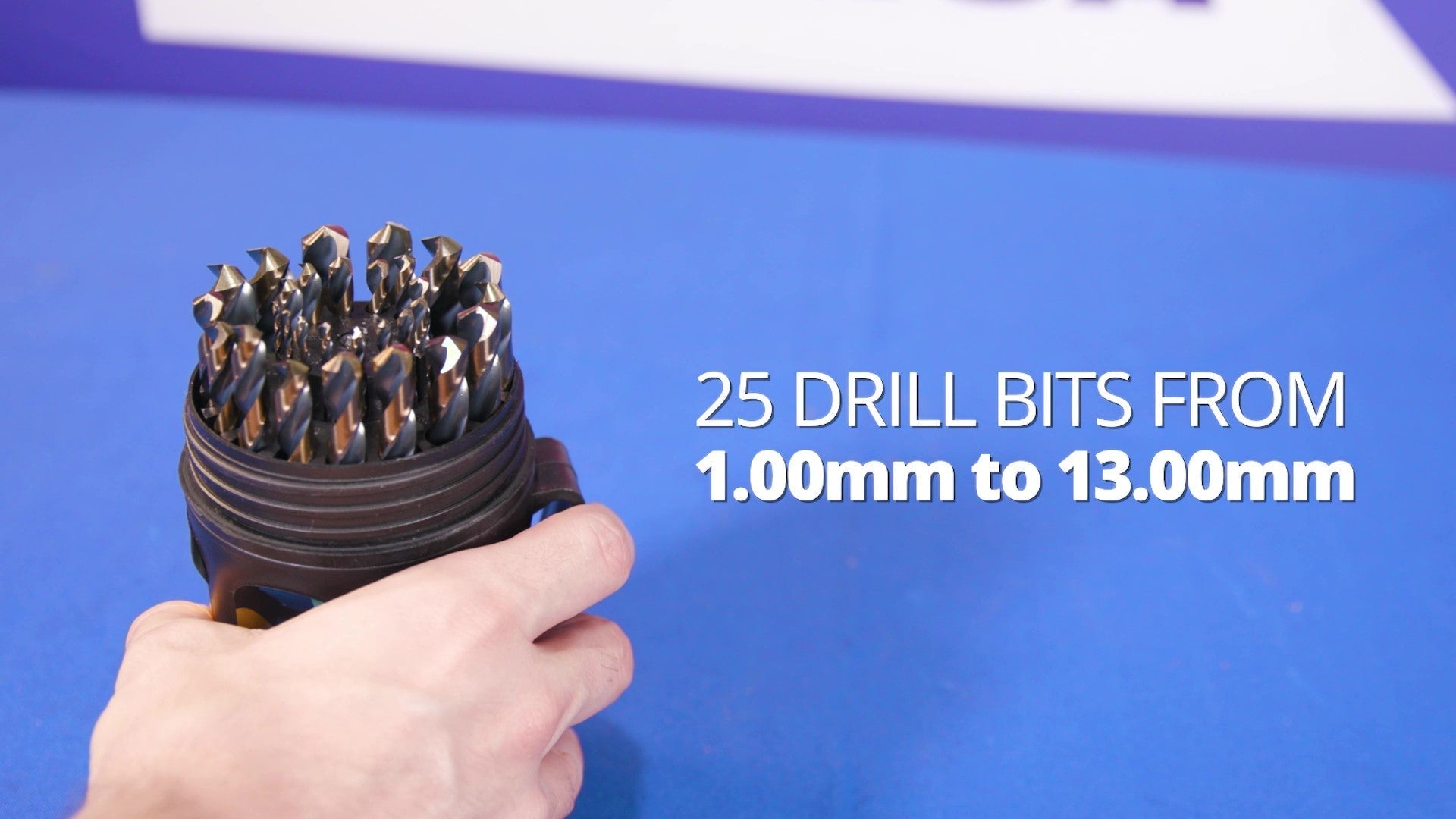 25 Piece HSS Killer Force Bit Cooler Drill Bit Set, 1.00mm - 13.00mm