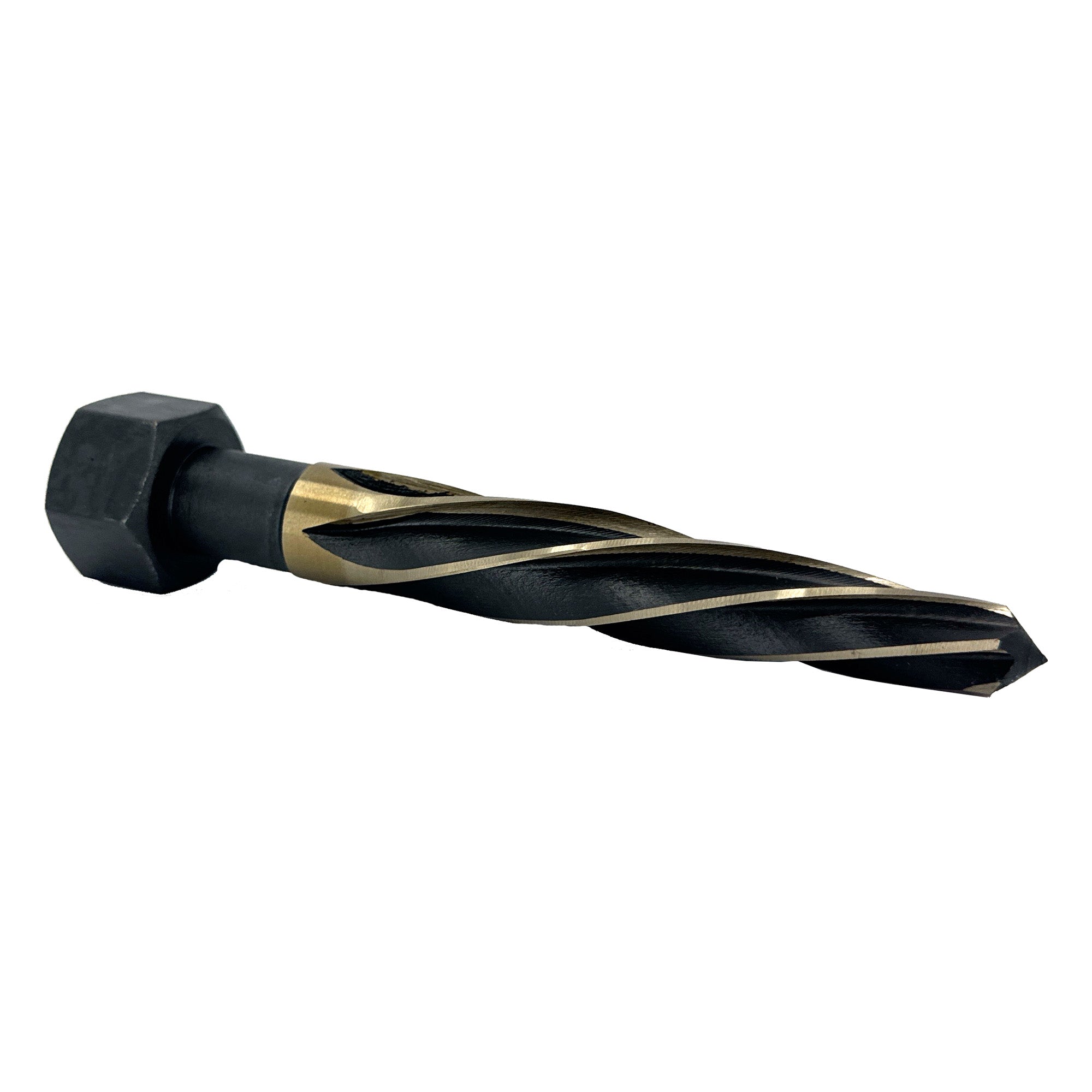 15/16" Magnetic Black & Gold HSS Hex Shank Bridge Reamer