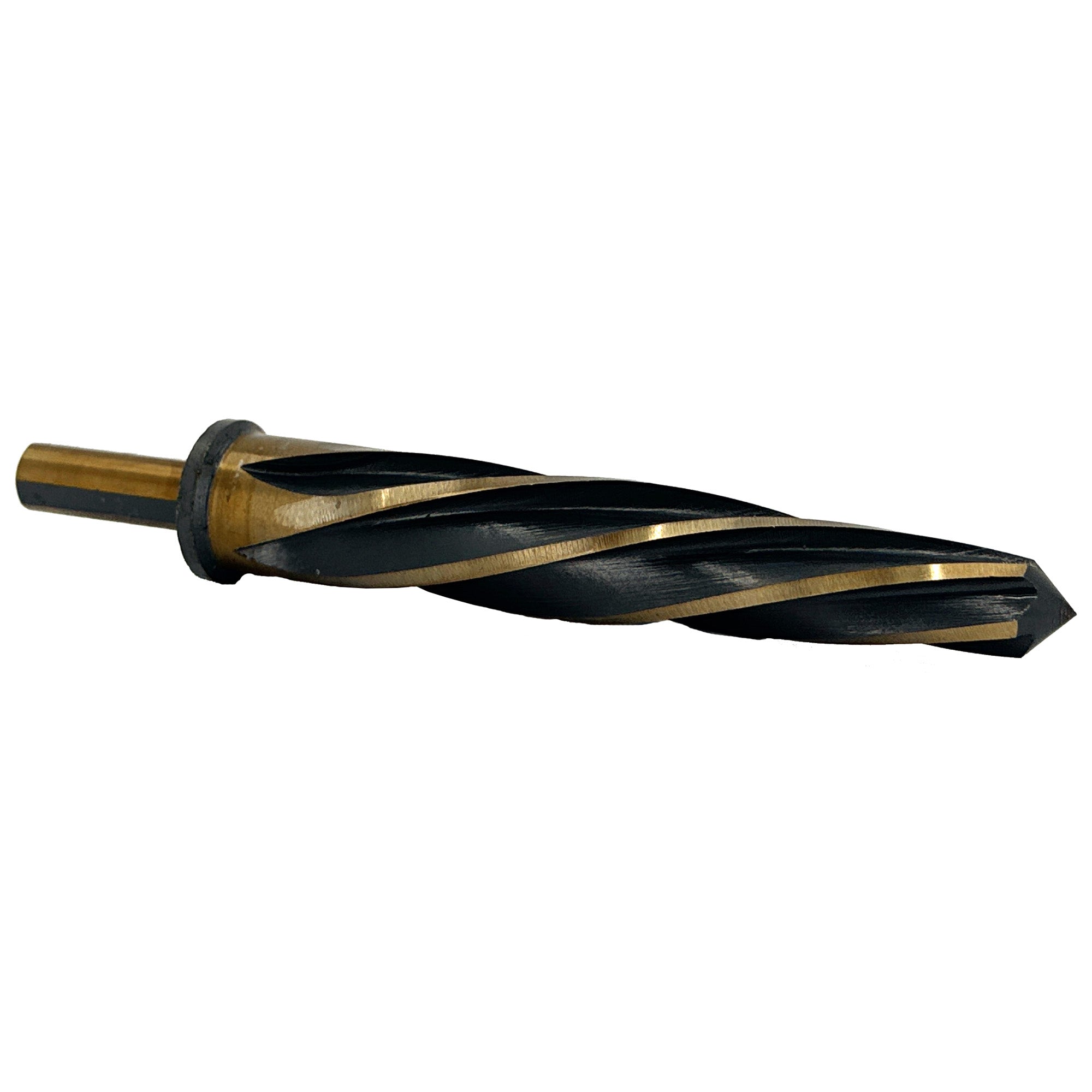 5/8" HSS Black & Gold 1/2" Straight Shank Bridge Reamer