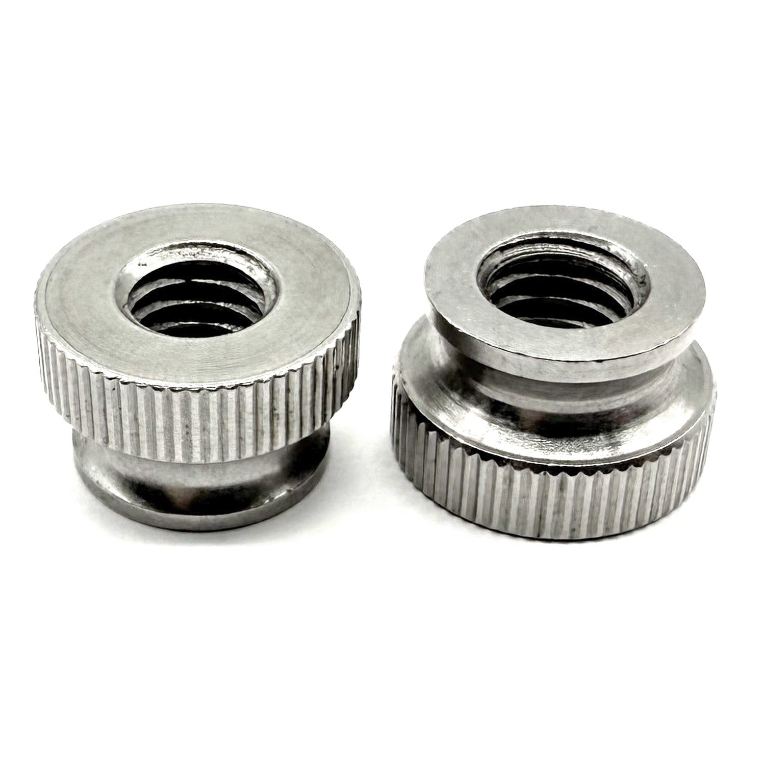#8-32 18-8 Stainless Steel Knurled Thumb Nut