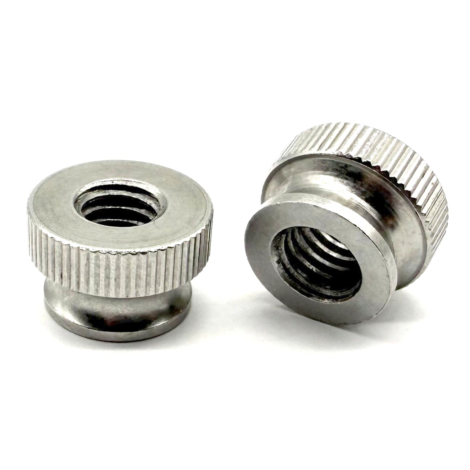 #4-40 18-8 Stainless Steel Knurled Thumb Nut